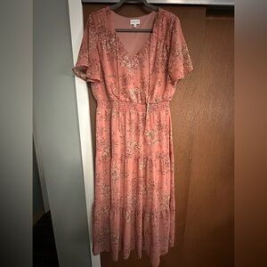 Floral Pink Dress